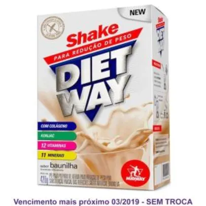 Diet Way Shake Substituto de Refeição 420 G | R$2