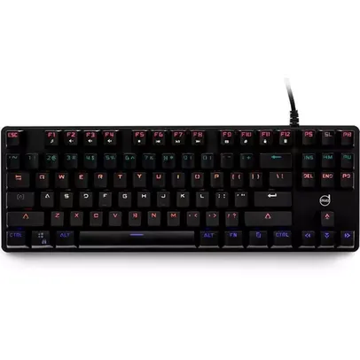 Teclado Gamer Mecânico Dazz Eclipse, Rainbow, Switch Blue, ABNT2, 625313