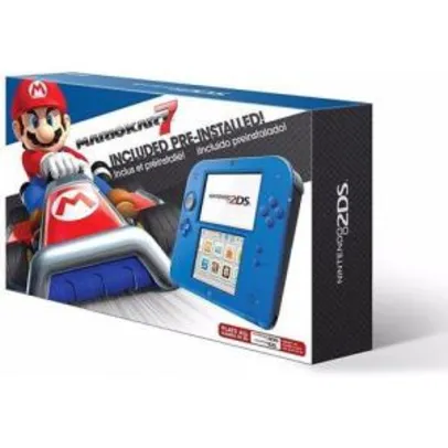 Console Nintendo 2ds + Jogo Mario Kart - R$490,00