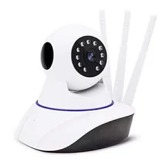 30% off em Câmera de Segurança Ip 3 Antenas Wireless Sem Fio WI-FI HD