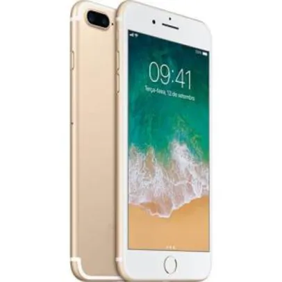 iPhone 7 Plus 32GB dourado Tela Retina HD 5,5" 3D Touch Câmera Dupla de 12MP