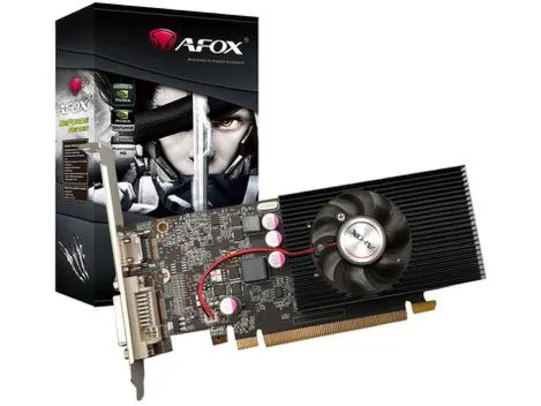 Placa de Vídeo Afox GeForce GT1030 2GB - GDDR5 64 bits | R$522