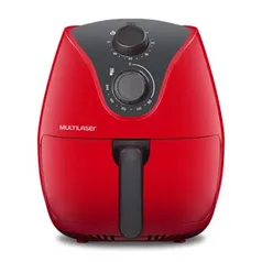 Fritadeira Elétrica Air Fryer 4l Vermelha 127v Multilaser