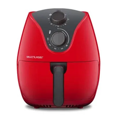 Fritadeira Elétrica Air Fryer 4l Vermelha 127v Multilaser