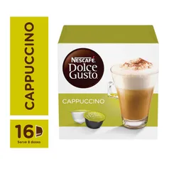 (APP/AME R$10,12)Capsulas Dolce Gusto Cappuccino 16 capsulas