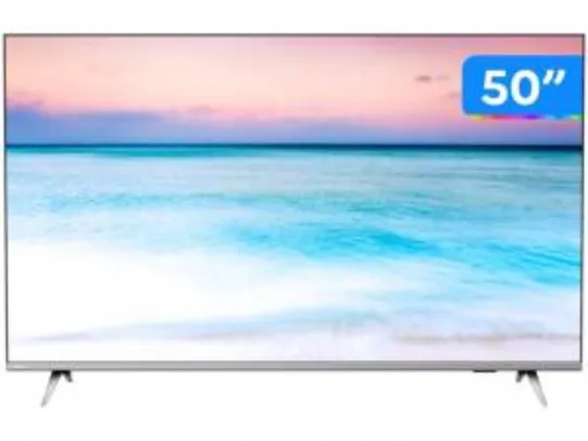 Smart TV 4K LED 50” UHD Philips 50PUG6654/78