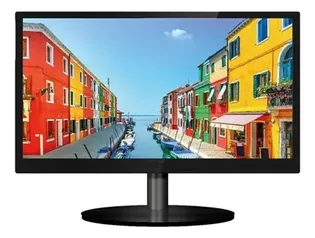 Monitor Pctop MLP190HDMI led 19 preto 100V/240V