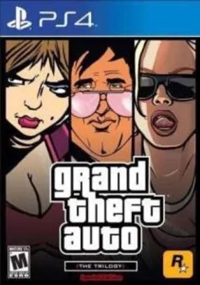 [PS4] Grand Theft Auto: The Trilogy (III + Vice City + San Andreas) | R$72
