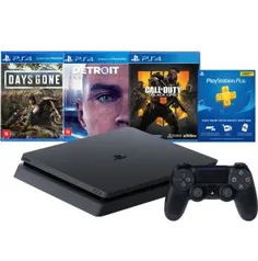 [R$ 1600 AME] PlayStation 4 - 1Tb Bundle R$ 1999