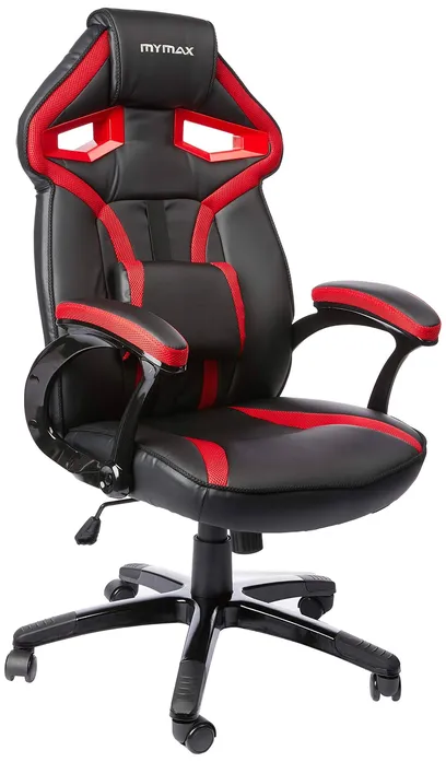 Product photo Cadeira Gamer Mymax MX1 Preto/Vermelho