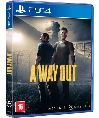 Jogo Mídia Física A Way Out Original Para Ps4