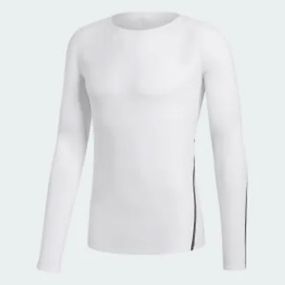 Camiseta Adidas Ask 360 Tee Ls Manga Longa Masculina - Branco R$120