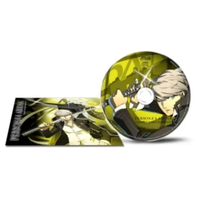 CD da Trilha Sonora do jogo Persona 4 Arena - R$ 1,90