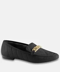 Mocassim Loafer Feminino Matelassê Via Uno