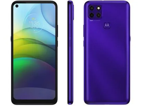 Smartphone Motorola Moto G9 Power 128GB - Purple 4G 4GB RAM Tela 6,8” Câm. Tripla | R$1394