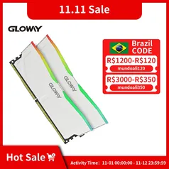 [ Novos usuários ] Memória RAM Gloway 3200Mhz, 16GB (2x8) | Leia as instruções 