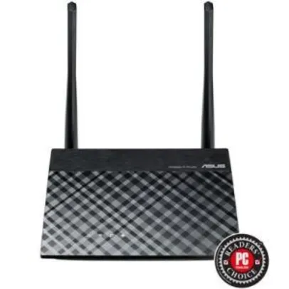 Roteador Wireless ASUS RT-N300, 300Mbps, 2 Antenas, 5dbi, 3-em-1 Roteador/Repetidor/Access Point