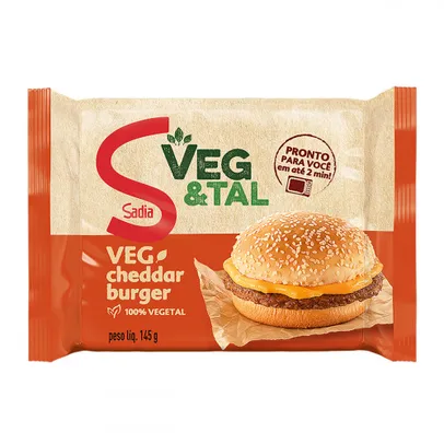 [SP] Hamburger  Cheddar Sadia - Veg & Tal 🌱