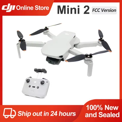 DJI Mini 2 Mavic Mini 2 Drones 4K HD Camera RC Helicopter Professional GPS Quadcopter FCC Version 4x Zoom 249g 10km Transmission