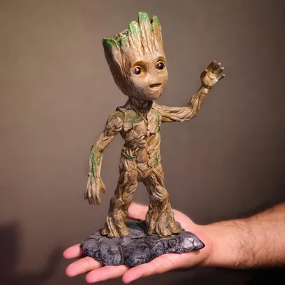 Estátua Baby Groot: Guardiões da Galáxia Vol. 2 | R$90