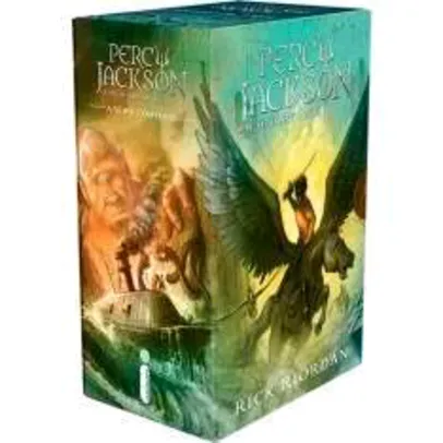 Saindo por R$ 54,9: [Submarino] Livros - Box Percy Jackson e os Olimpianos (5 Volumes) por R$54,90 | Pelando