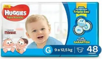 Fralda Huggies Turma da Mônica G | R$30