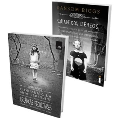 [Submarino] Kit Livros: O Orfanato da Srta. Peregrine para Crianças Peculiares (Slim) + Cidade dos Etéreos Vol. 2 por R$20