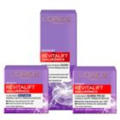 L'Oréal Paris Revitalift Hialurônico Kit - Diurno + Noturno + Creme para Olhos