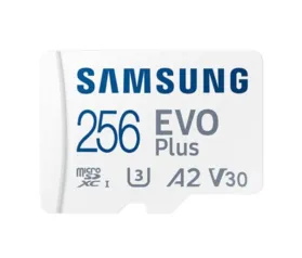 Cartão de Memória Samsung EVO Plus 256GB Branco [5 unidades] [descricao]