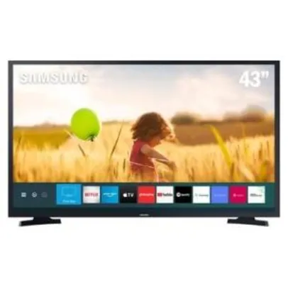 Smart TV LED 43´ Full HD Samsung, 2 HDMI, 1 USB, Wi-Fi, HDR R$1709