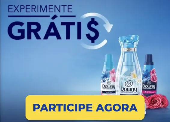 Experimente Grátis Downy - Descubra P&G