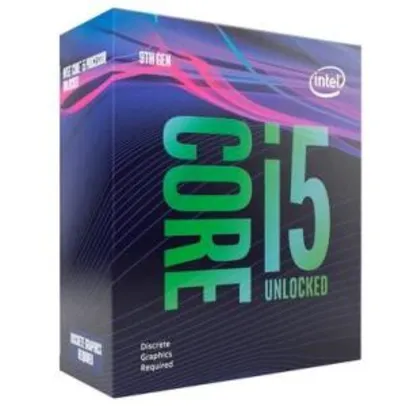 Processador Intel Core i5-9600KF Coffee Lake Refresh, Cache 9MB, 3.7GHz (4.6GHz Max Turbo)