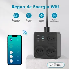 [BR] Coibeu Tomada Inteligente wifi, Extensão tomada,extensão elétrica,tomada usb, wifi