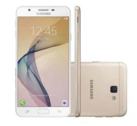 Smartphone Samsung Galaxy J7 Prime 32GB Dourado - Dual Chip 4G Câm 13MP + Selfie 8MP Flash Tela 5.5” - R$899,10