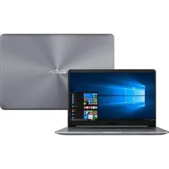 Notebook Asus X510UR-BQ167T Intel Core i7 8GB (GeForce 930MX de 2GB ) 1TB Tela FHD Nano Edge 15,6'' Windows 10 - R$2702,69