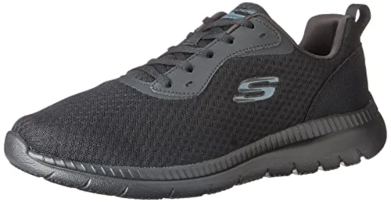 Tênis Bountiful- Fly Right, Skechers, Masculino, Preto/Preto, 41