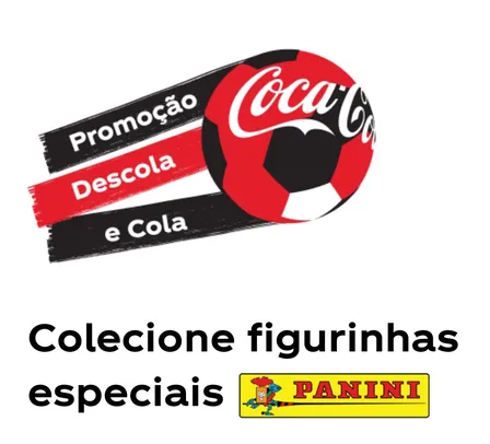 Compre Uma Coca-Cola e Colecione figurinhas especiais PANINI