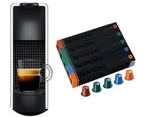 [15% off] Nespresso Essenza Mini + 50 cápsulas + R$ 430 em presentes