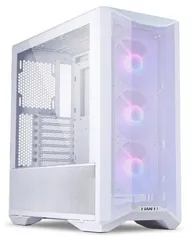 Gabinete Gamer Lian Li Lancool II Mesh C RGB, versão Snow Edition (branco)