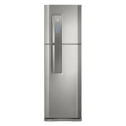 [Cashback de R$ 300] Geladeira/Refrigerador Top Freezer cor Inox 402L  Electrolux (DF44S) 220v