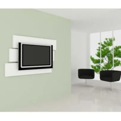 Painel Decorativo Multivisão com Suporte Mobile para TV até 46" R$86