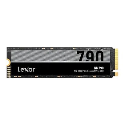 [APP] SSD Lexar 2TB, NM790, M.2 2280, PCIe NVMe, Leitura 7400 MB/s, Gravação 6500 MB/s, compatível com PS5 - LNM790X002T-RNNNU