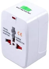 Adaptador Tomada Universal Padrão 150 Países Viagem Bivolt - R$ 9,99