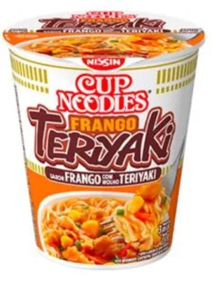 Saindo por R$ 2,07: [Prime] Cup Noodles Sabor Frango Teriyaki Nissin 72g | Mín 5 | R$2,07 | Pelando
