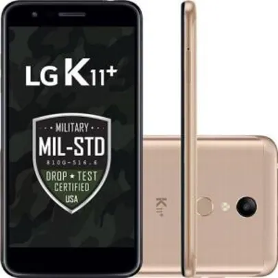 Smartphone LG K11+ 32GB Tela de 5.3 Polegadas Dual Chip LMX 410BCW - R$622