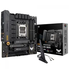 Placa Mãe Asus TUF Gaming B650M-PLUS WIFI, Chipset B650, AMD AM5, mATX, DDR5, 90MB1BF0-M0EAY0