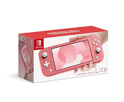 Nintendo Switch Lite Coral - Versão Nacional