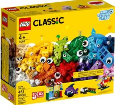 LEGO Classic Peças e Olhos 11003 - 451 Peças R$155