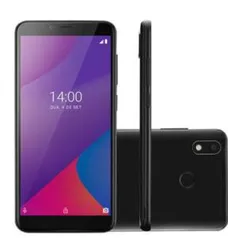 Smartphone Multilaser G Max P9107 32GB Preto 4G Tela 6" Câmera 5MP Selfie 5MP Dual Chip Android 9.0