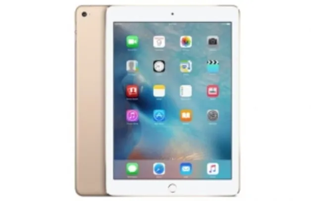 iPad Air 2 16GB Wi-Fi Tela Retina 9.7" Câmera 8MP Dourado - Apple